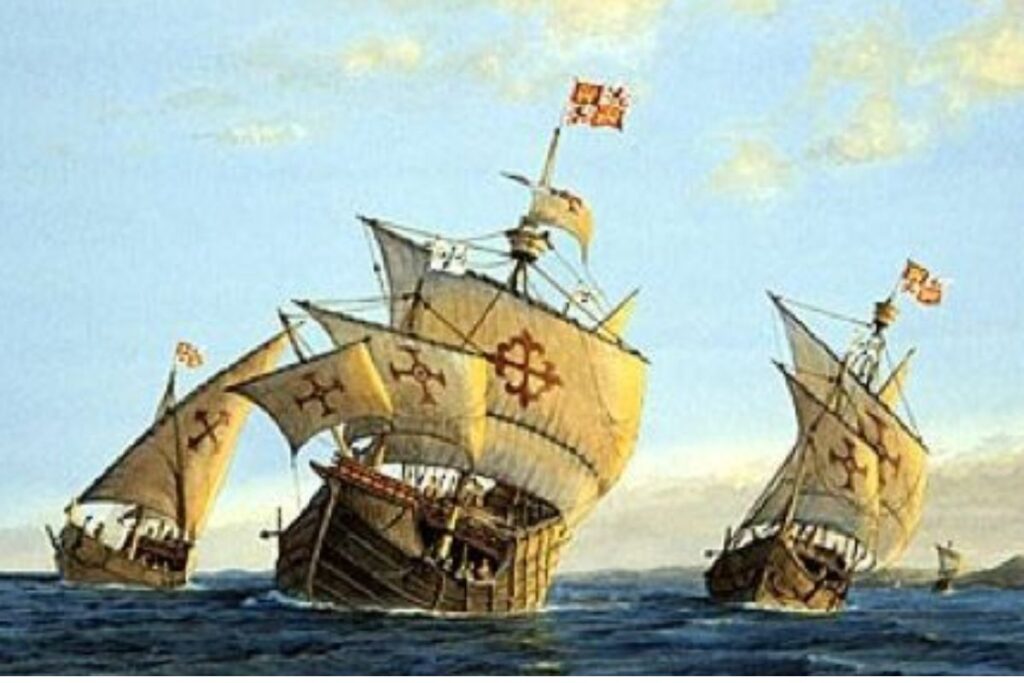 Cristóvão Colombo - Navios
